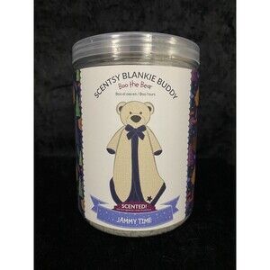 NIP SCENTSY BLANKIE BUDDY BOO THE BEAR JAMMY TIME SCENTED